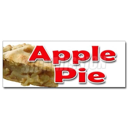 Signmission APPLE PIE DECAL sticker baker sweets crust dutch cobbler home made fresh, D-36 Apple Pie D-36 Apple Pie